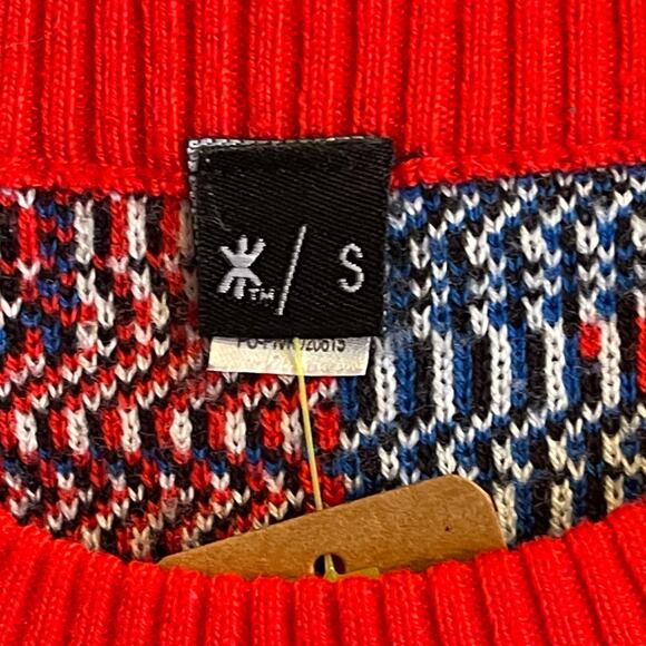 FOCO Klew NBA Los Angeles Clippers Busy Block Ugly Christmas Sweater Size S - Picture 3 of 6